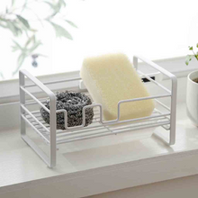 Load image into Gallery viewer, Storage Shelf Sponge Kitchen Draining Sink Box Draining Rack Dish Storage Rack Kit
