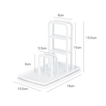 Load image into Gallery viewer, Kitchen Desktop Rag Rack Dish Cloth Drain Free Punching Sponge Soap Shelf
