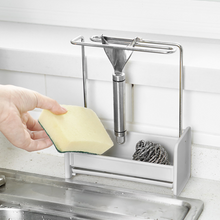 Load image into Gallery viewer, Kitchen Desktop Rag Rack Dish Multi-Function Cloth Drain Racks
